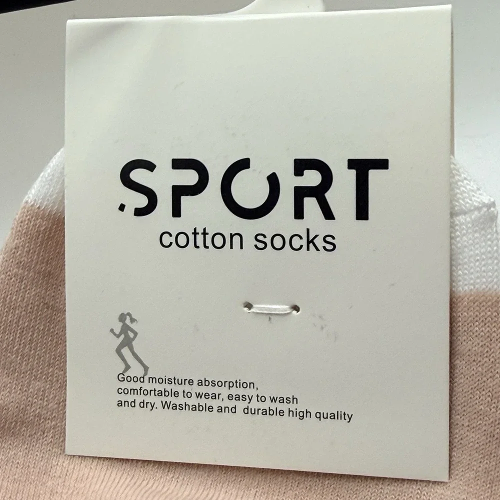 Cozy Hello Kitty Sport Crew Socks Womens 9-11 Pink White New 3 Pack Sanrio